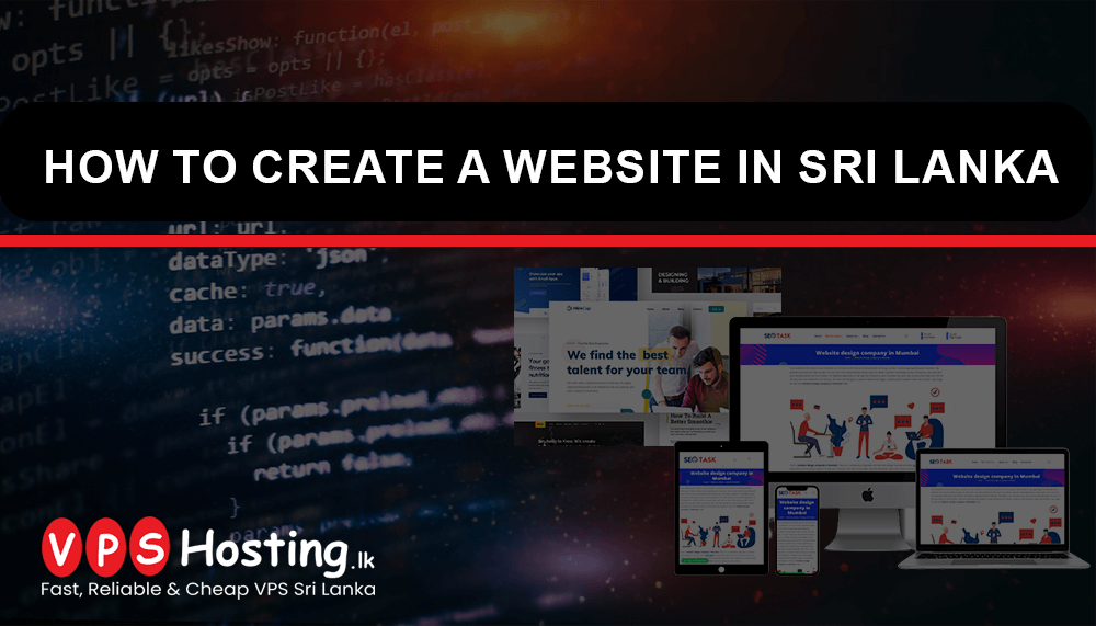 How to Create a Website in Sri Lanka